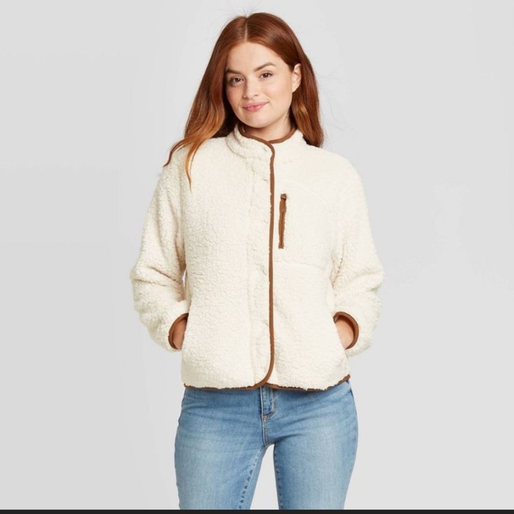 Universal Thread Women's Faux Fur Sherpa Jack